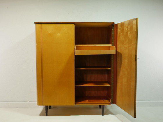 Image 1 of Armoire d'entrée vintage / armoire polyvalente / armoire à linge, années 60, Allemagne