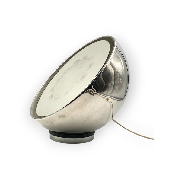 Image 1 of Lampe de table sphérique à miroir vintage, Italie, 1970