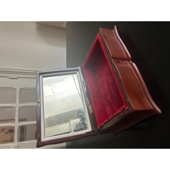 Image 1 of Boîte en laque vintage de Nguyen Than Ley, 1950-1960