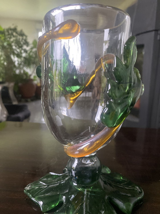 Image 1 of Verre À Pied , Vase , Coupe Murano 