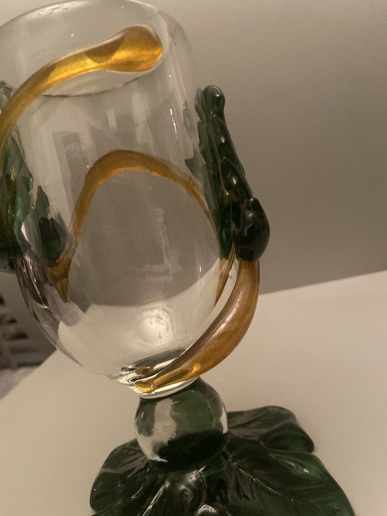 Image 1 of Verre À Pied , Vase , Coupe Murano 