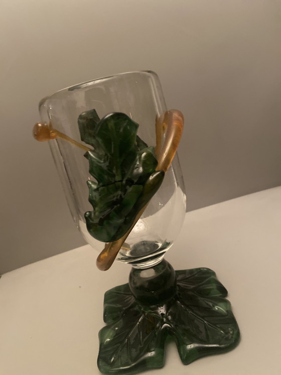 Image 1 of Verre À Pied , Vase , Coupe Murano 