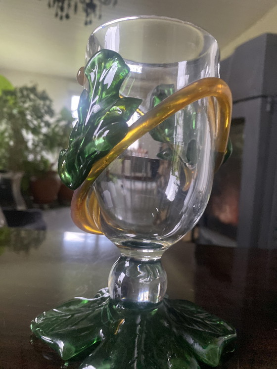 Image 1 of Verre À Pied , Vase , Coupe Murano 