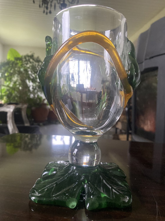 Image 1 of Verre À Pied , Vase , Coupe Murano 