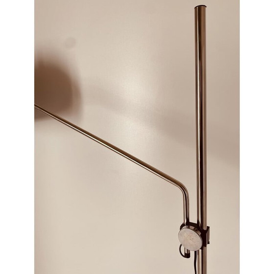 Image 1 of Lampadaire vintage chromé, Italie 1960