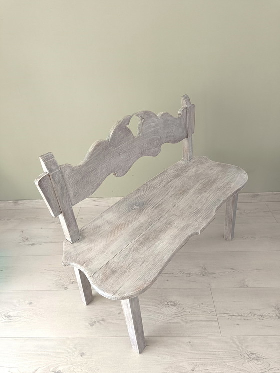 Image 1 of Petit Banc Revisité Art Déco