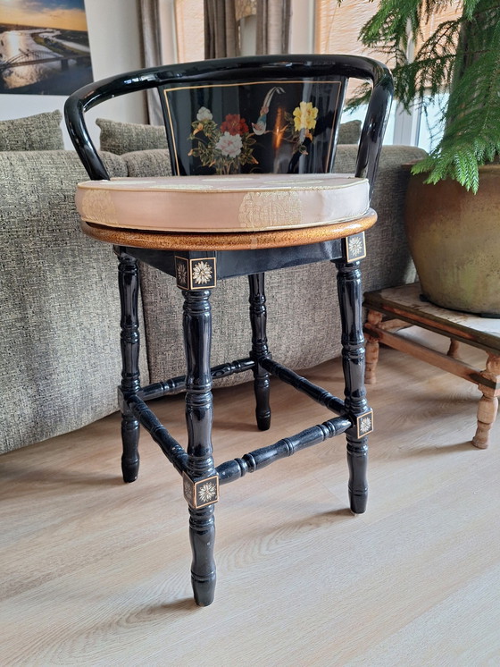 Image 1 of 2 x tabourets de bar artisanaux