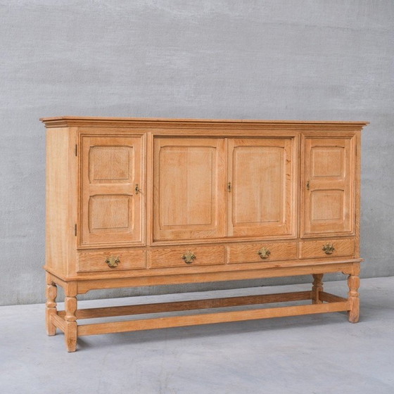 Image 1 of Buffet vintage en chêne à 4 portes, Danemark 1960