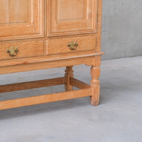 Image 1 of Buffet vintage en chêne à 4 portes, Danemark 1960