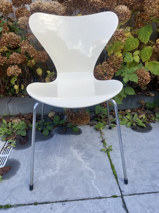 Image 1 of 5x chaises vintage Fritz Hansen Butterfly 1982