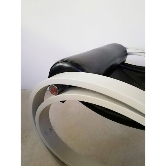 Image 1 of Fauteuil à bascule vintage Sgarsul par Gae Aulenti pour Poltronova