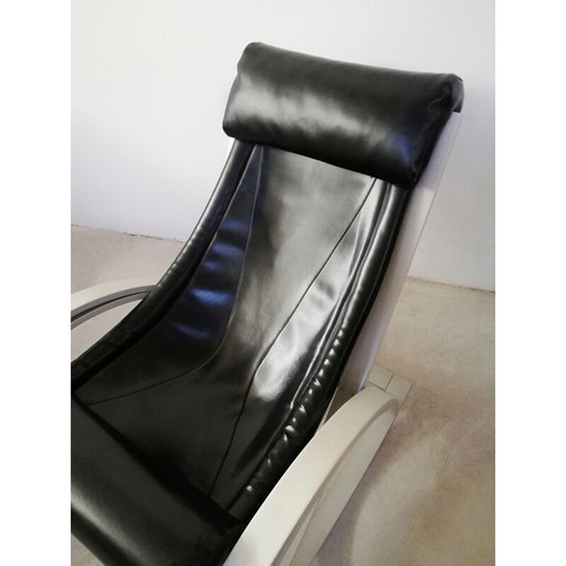 Fauteuil à bascule vintage Sgarsul par Gae Aulenti pour Poltronova