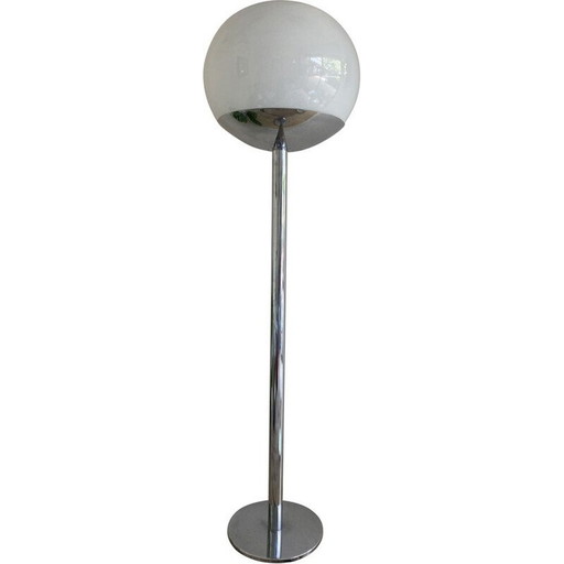 Lampadaire globe italien vintage, 1970