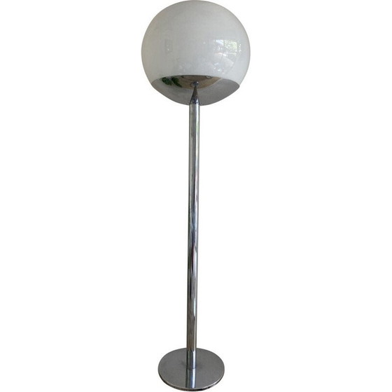 Image 1 of Lampadaire globe italien vintage, 1970