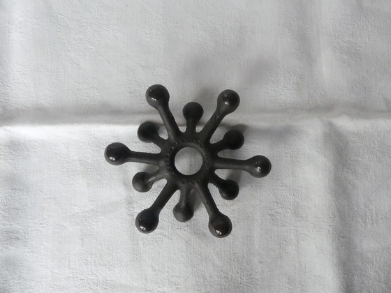Image 1 of Porte-bougie vintage en fonte Jens Quistgaard Dansk Designs Ovp 1955 Wo4U