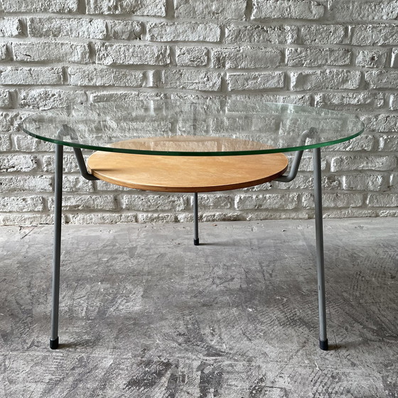 Image 1 of 2x chaises Wim Rietveld avec table basse