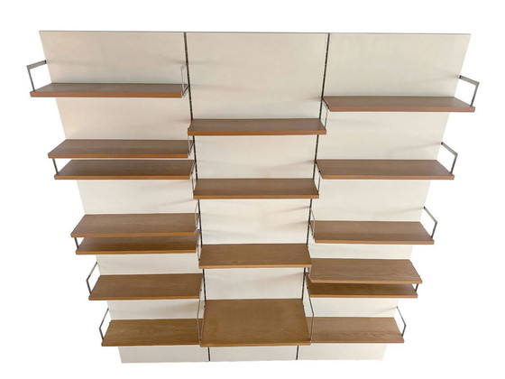 Image 1 of Système mural vintage Essen par Cees Braakman de Pastoe, design hollandais 1950S