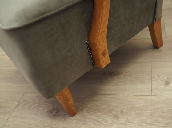 Image 1 of Fauteuil en hêtre, Design danois, 1960S, Production : Danemark