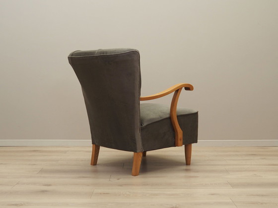 Image 1 of Fauteuil en hêtre, Design danois, 1960S, Production : Danemark