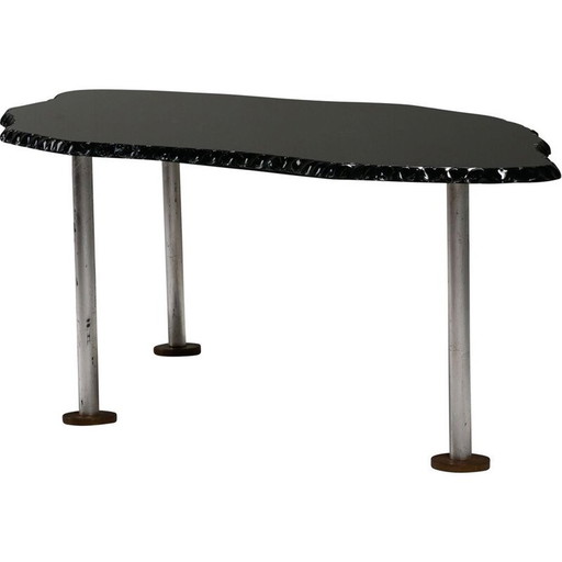 Table basse vintage post-moderne, Italie 1980