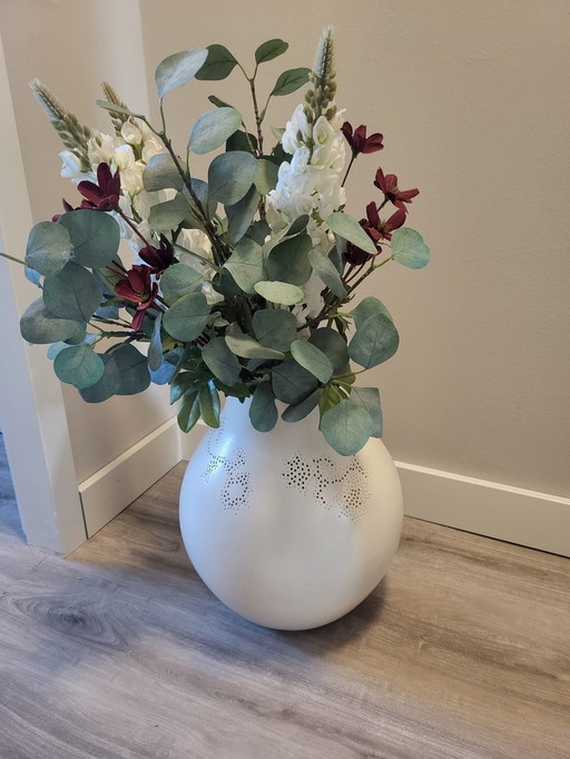 Vase Jonsberg blanc de Hella Jongerius pour Ikea