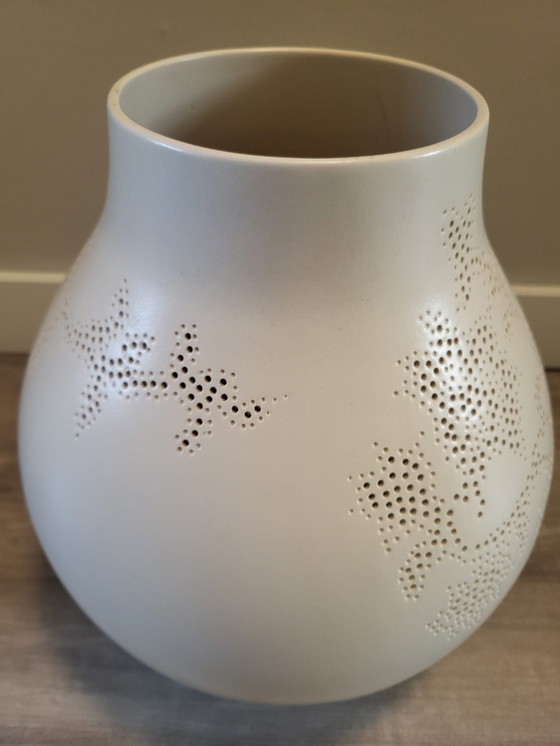 Image 1 of Vase Jonsberg blanc de Hella Jongerius pour Ikea