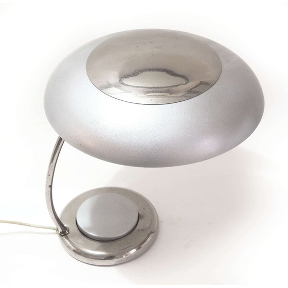 Image 1 of Lampe de bureau vintage en acier