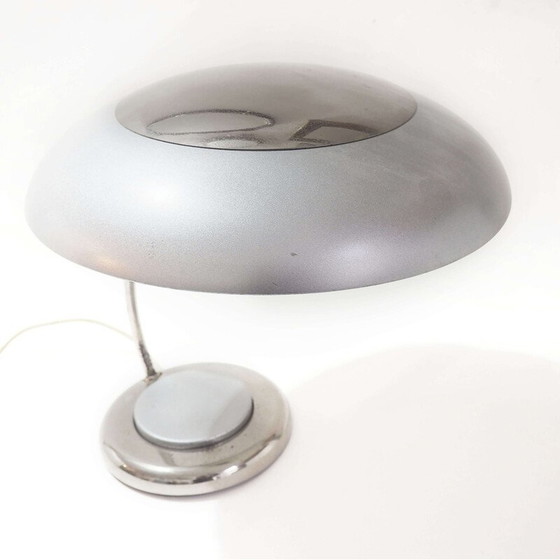 Image 1 of Lampe de bureau vintage en acier