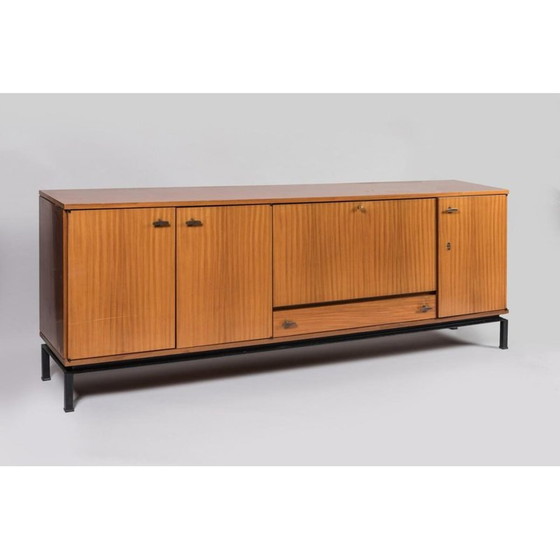 Image 1 of Buffet vintage à trois portes de Marcel Gascoin, 1960