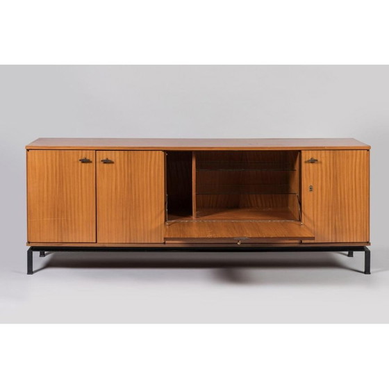 Image 1 of Buffet vintage à trois portes de Marcel Gascoin, 1960