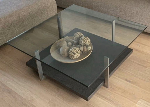 Table basse de la marque de design allemande "Rolf Benz". - Très bon état !