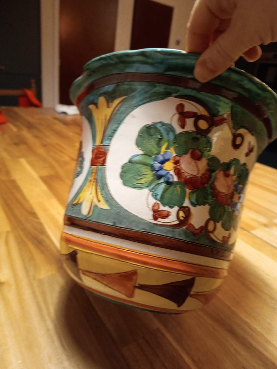 Image 1 of Paire de pots de fleurs italiens