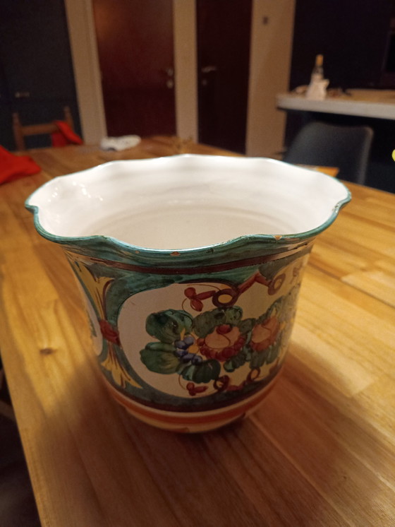 Image 1 of Paire de pots de fleurs italiens