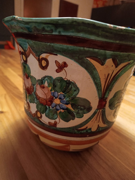 Image 1 of Paire de pots de fleurs italiens