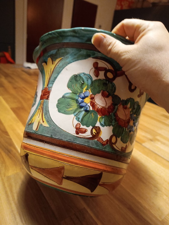 Image 1 of Paire de pots de fleurs italiens