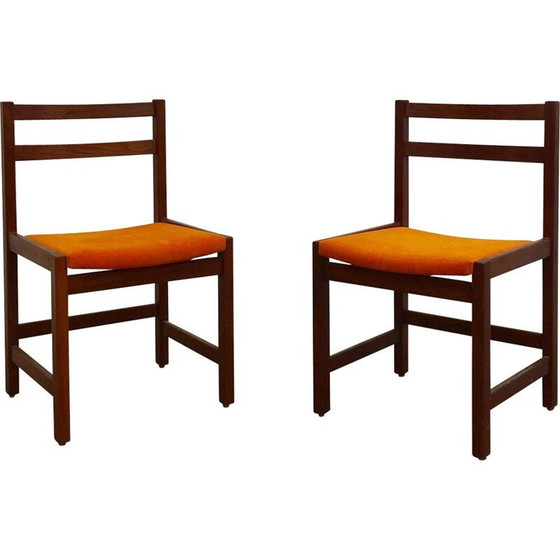Image 1 of Paire de chaises vintage Ulferts, Suède 1960