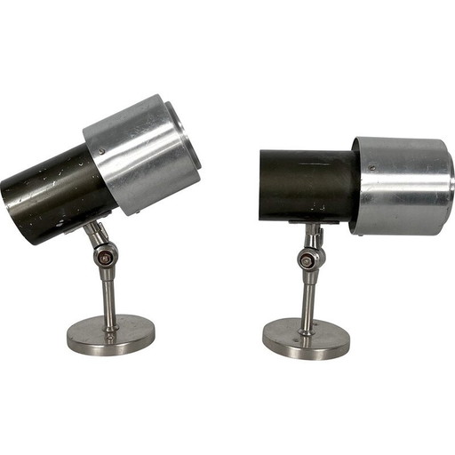 Paire d'appliques réglables du milieu du siècle par Stilnovo, Italie années 1950