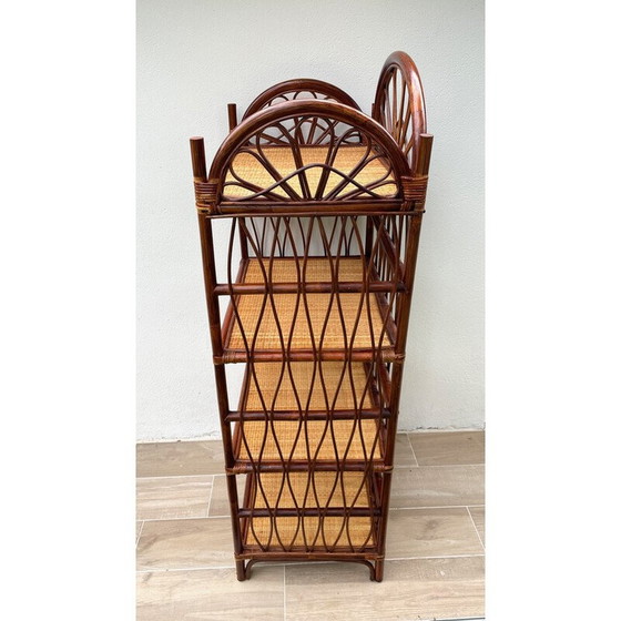 Image 1 of Etagère vintage en rotin