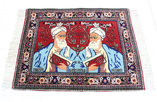 Tapis persan original Bidjar Takab Fin 99 X 74 cm Top condition