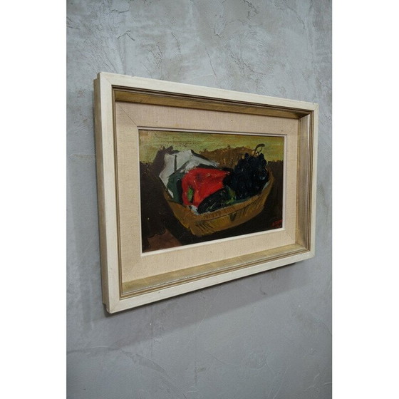 Image 1 of Peinture suédoise moderne vintage d'Ove Olson, France 1956