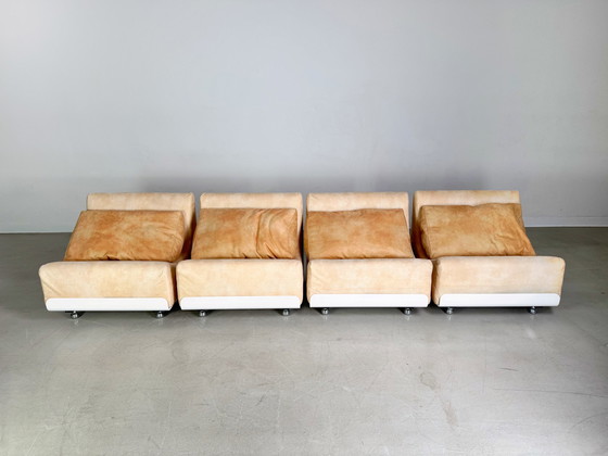 Image 1 of Set de 4 canapés Cor Orbis Midcentury Module Luigi Colani Space Age