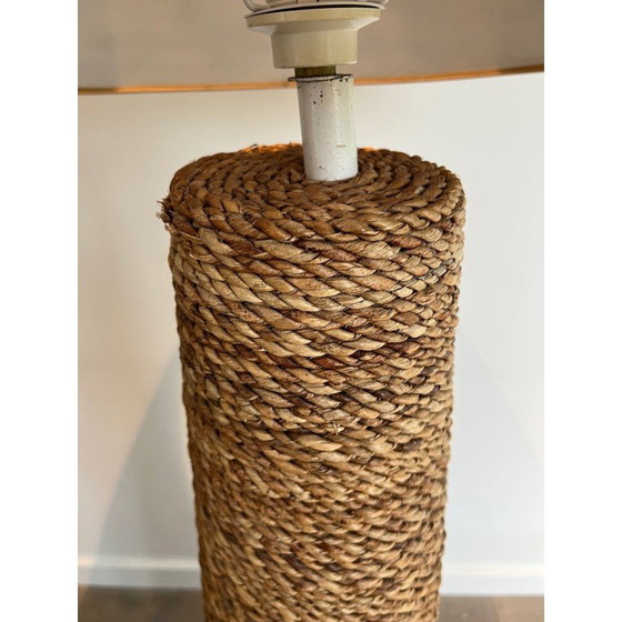 Image 1 of Lampadaire vintage en corde