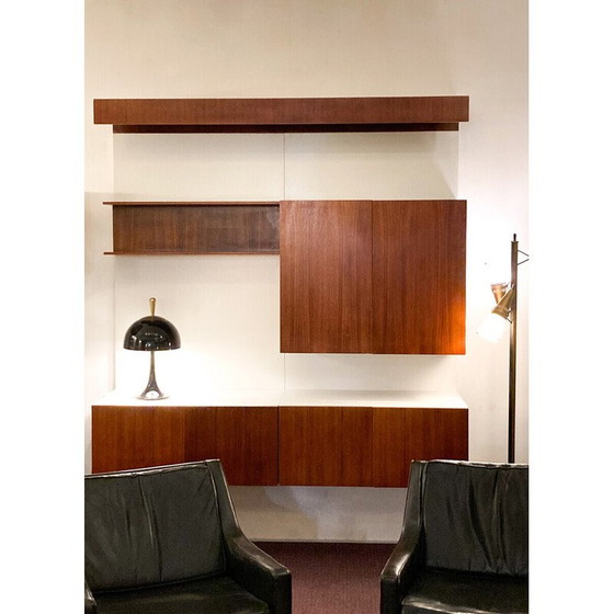 Image 1 of Meuble mural vintage en bois, Allemagne 1970