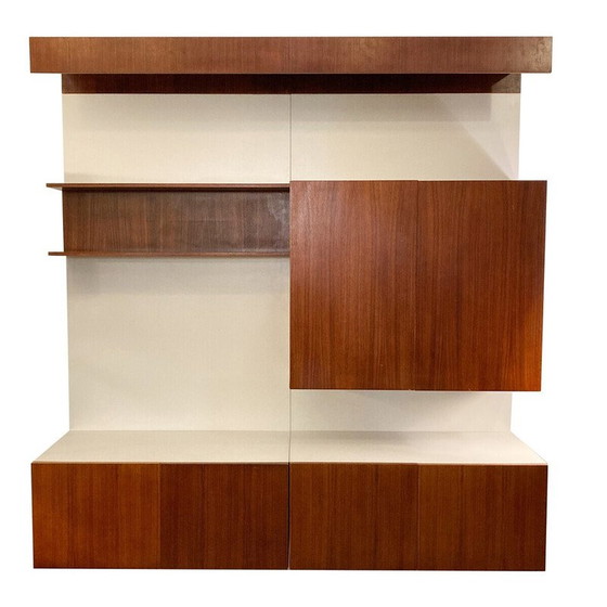 Image 1 of Meuble mural vintage en bois, Allemagne 1970