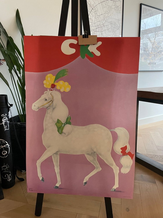 Image 1 of Maciej Urbaniec (1925-2004), Cheval de cirque, 1978, Poster No 27, Orginal Vintage Poster