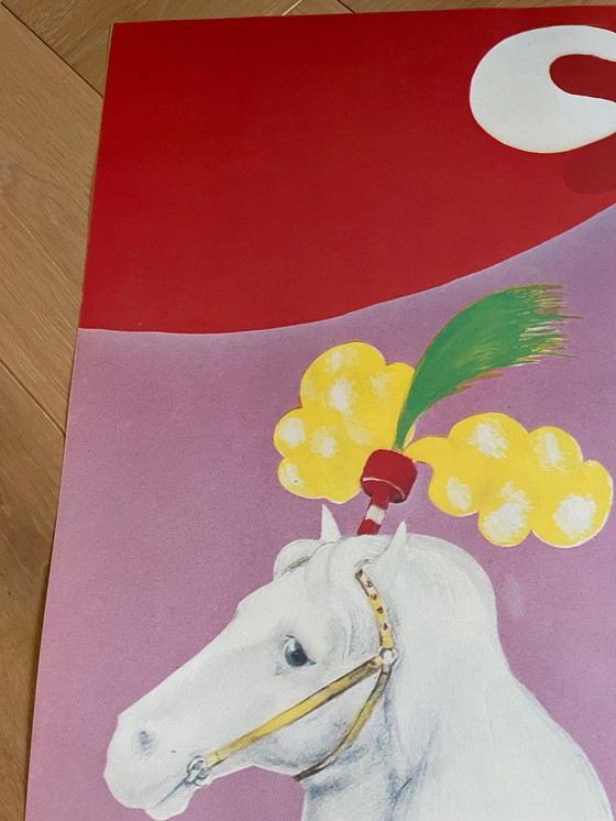 Image 1 of Maciej Urbaniec (1925-2004), Cheval de cirque, 1978, Poster No 27, Orginal Vintage Poster