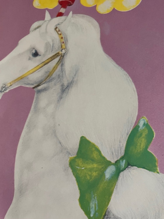 Image 1 of Maciej Urbaniec (1925-2004), Cheval de cirque, 1978, Poster No 27, Orginal Vintage Poster