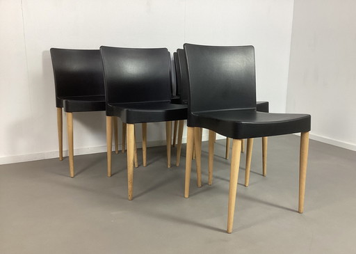 24 Vintage Italian Sintesi Chairs Chairs Wooden Legs