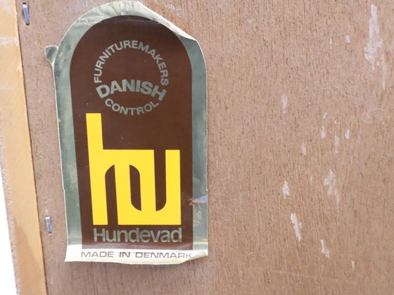 Image 1 of Bibliothèque vintage Hundevad en bois de rose