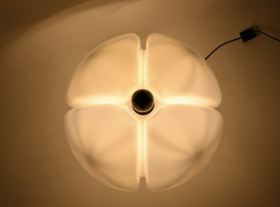 Image 1 of Lampe de table Pipistrello noire de Gae Aulenti pour Martinelli Luce, 1960S